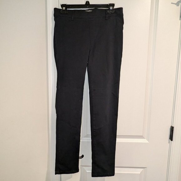 Orvis Stone Stretch Twill Ankle Crop Pants Pull-On Style Elastic Waist Bottoms 6 - Picture 3 of 6